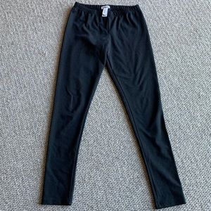 Thick black leggings